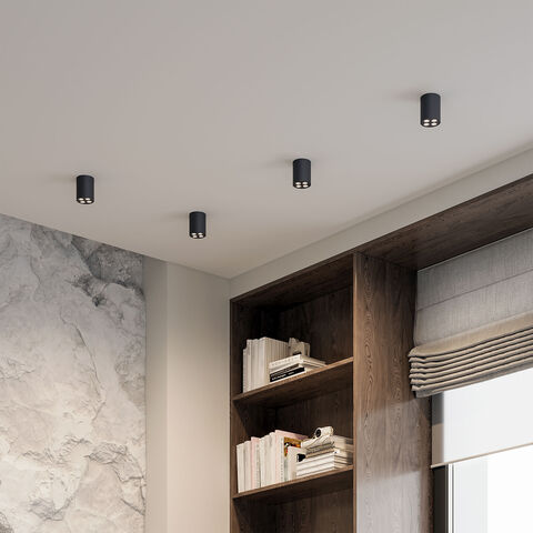 Накладной светодиодный светильник Elektrostandard Points 7W 4000K 25111/LED черный