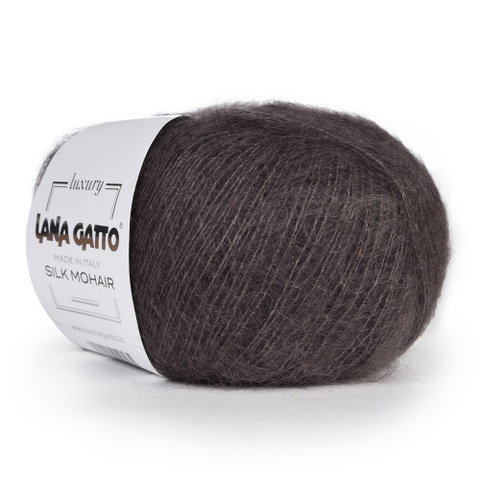 Пряжа Lana Gatto Silk Mohair 6030 шоколад