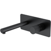 Boheme 125-BB.3 Смеситель STICK из стены BLACK LINEA_Комплект