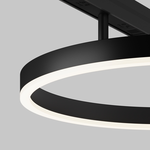 Магнитный трековый светильник Maytoni EXILITY Rim TR227-2-24W4K-B