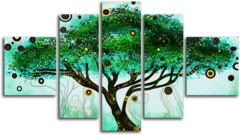 Модульная картина "Волшебное дерево"