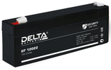 Аккумулятор Delta DT 12022 ( 12V 2,2Ah / 12В 2,2Ач ) - фотография