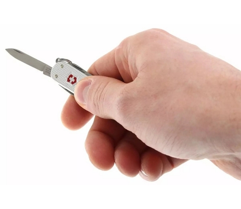 Нож-брелок Victorinox Classic Alox, Barleycorn Silver (0.6221.26-012)