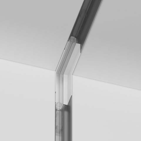 Прямой угол для встраиваемого магнитного шинопровода Maytoni Gravity TRA010ICL-22W