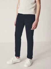 Брюки чинос для мальчика Next M28-255, Темно-синий