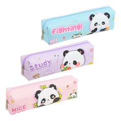 Пенал-косметичка Basir без наполнения, 20*5.5*4 см, серия "Панда", ассорти