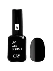 OLYSTYLE Гель-лак для ногтей тон 001 черный