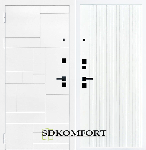 Белый матовый