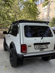 Алюминиевый багажник Rival 1250х1230 для Лада 4х4, Урбан, Легенд