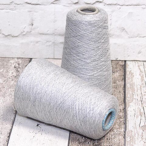 Кашемир с шелком (50%) Biagioli Modesto CASH SETA 2/26 светло-серый