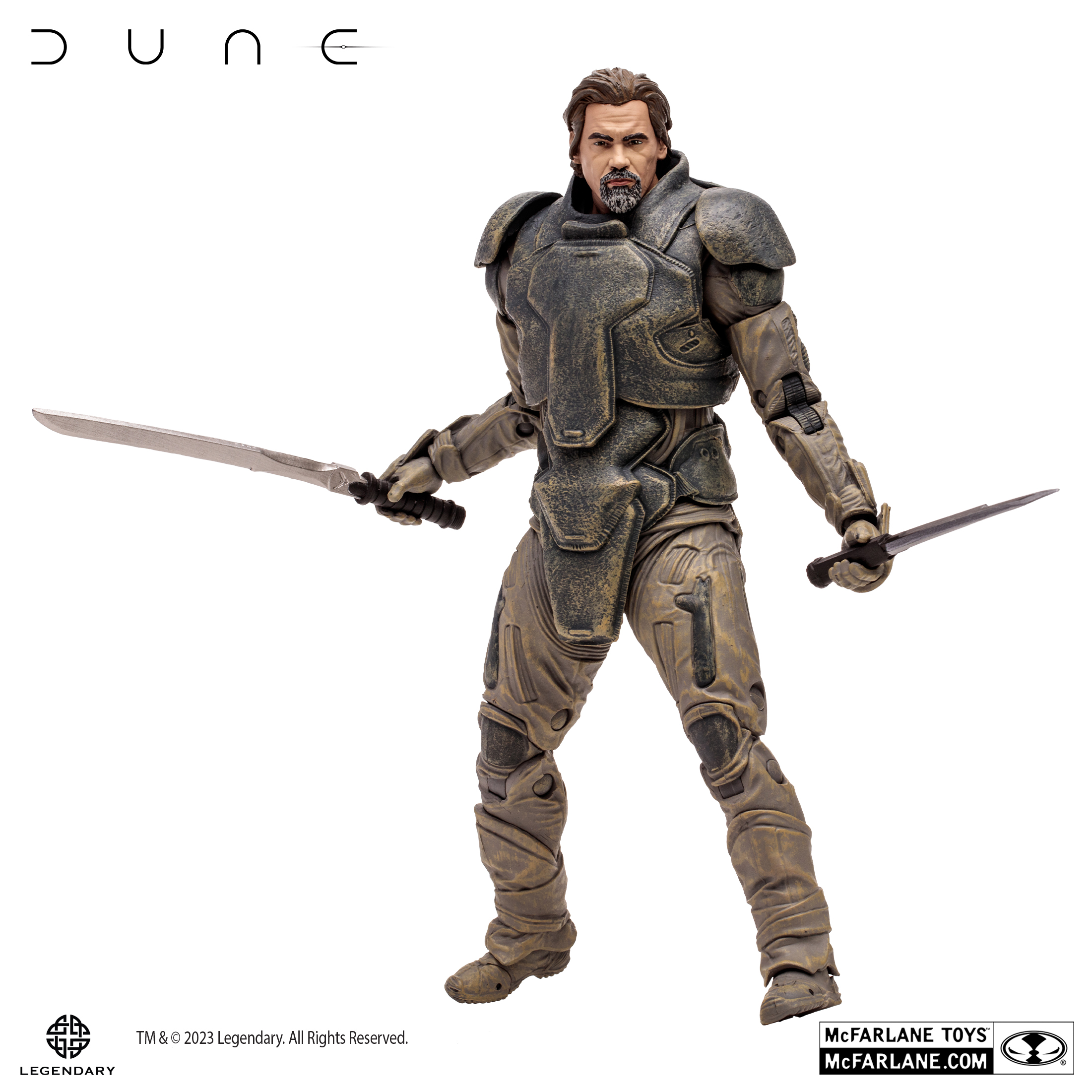 Набор фигурок Герни Халлек Пол Атрейдес Чани Стилгар из саги Дюна