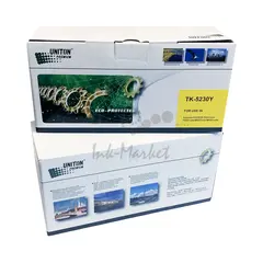 Совместимый тонер-картридж UNITON Premium TK-5230Y для KYOCERA ECOSYS P5021/M5521 желтый (2,2K) GREEN LINE (Eco Protected)