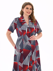 4536 Халат на пуговицах