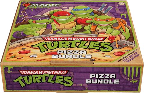 Набор карточек Magic: The Gathering & Teenage Mutant Ninja Turtles Pizza Bundle (на английском языке)