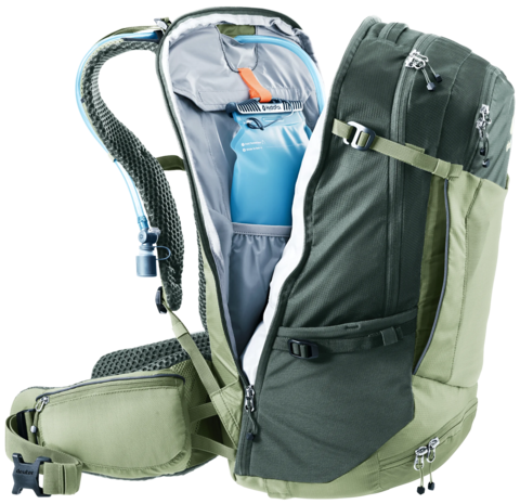 Картинка рюкзак велосипедный Deuter Trans Alpine Pro 28 Grove/Ivy - 8