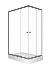 Душевое Ограждение Вента-Графит 120*90