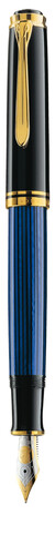 Ручка перьевая Pelikan Souverän® M 800, Blue and Black, M (995951)
