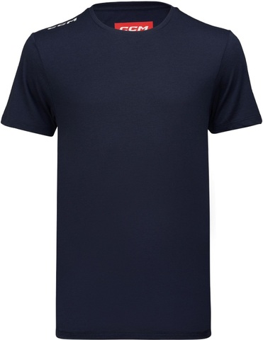 Футболка CCM ESSENTIAL TEE SR S темносиняя