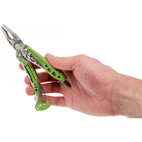 Мультитул Leatherman Skeletool, 7 функций, салатовый, шт