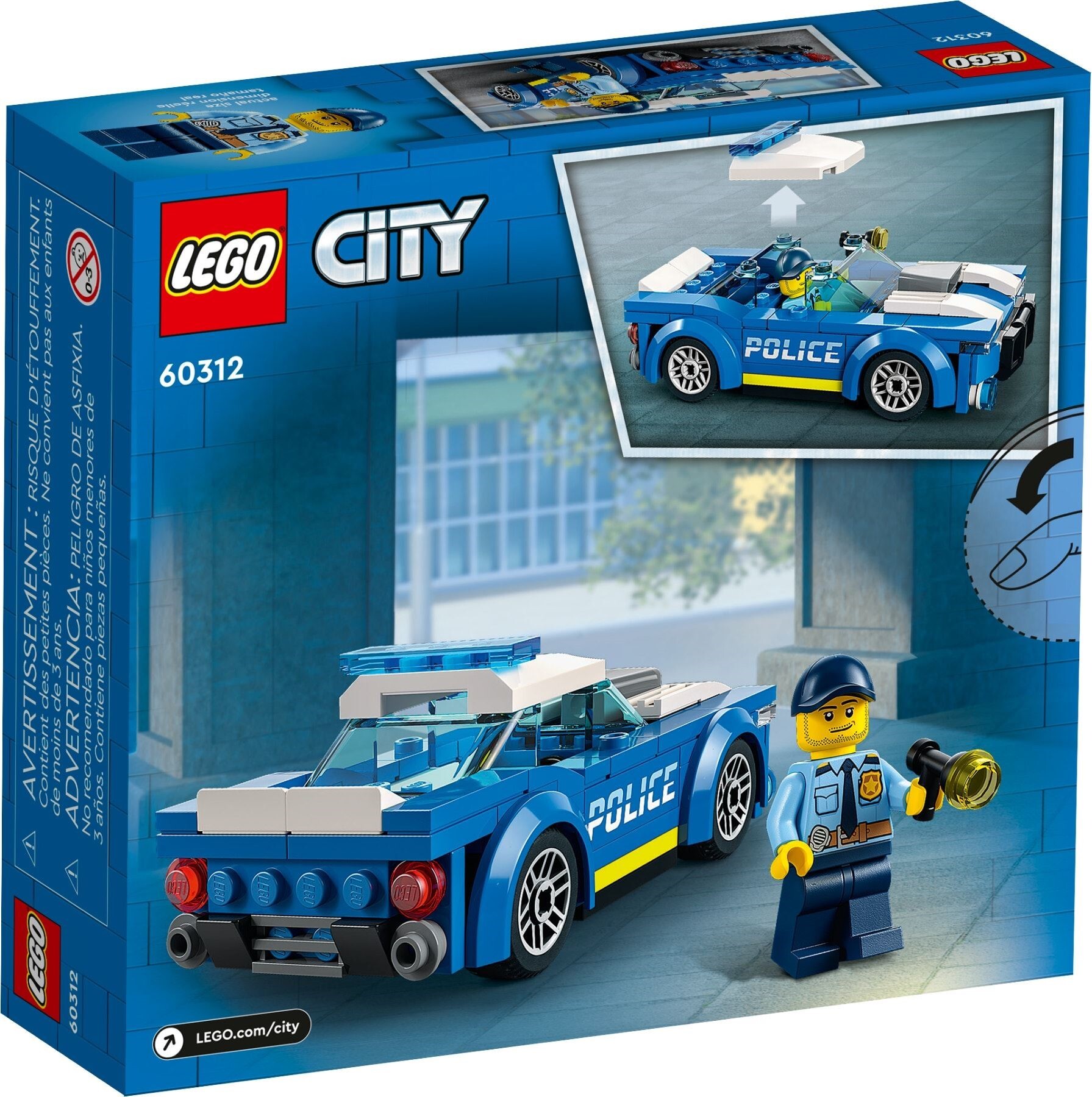 LEGO City: Полицейская машина 60312 - купить по выгодной цене |  Интернет-магазин «Vsetovary.kz»