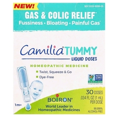 Camilia, Camilia Tummy, жидкие дозы, от 1 месяца, 30 доз, по 1 мл (0,34 жидк. Унции)
