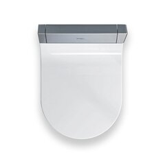 Duravit SensoWash® Slim 610000000000000 Сиденье для унитаза с функцией биде, Duravit, с крышкой, ширина, мм-370, длина, мм-515, высота, мм-115, подключение-скрытое, оснащение-ПДУ, управление функциями крышки и сиденья с помощью электричества, душ для фото