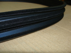 Уплотнение надставки УАЗ-Хантер (сдвижных стекол по кругу)