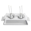 Светильник встраиваемый поворотный Arte Lamp Invisible A9215PL-2WH