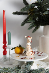 Керамическая елочная игрушка 