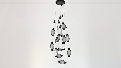 Подвесной светодиодный светильник Favourite Perler 4560-3PC