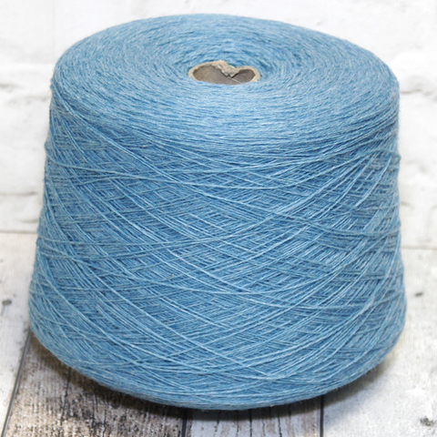 Шерсть 100% SPORTWOOL 15/2 серо-голубой меланж