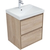 Aquanet 336382 Тумба Милан 60 цв. дуб светлый (336382)