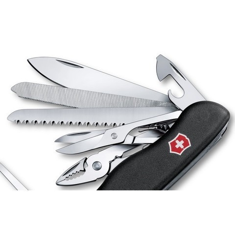 Нож складной Victorinox Work Champ Black, 111 mm (0.9064.3)