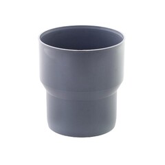 Переход (тапер) ПП (полипропилен) для канализации Дн 110 с гладкого конца ЧК 100, Ростурпласт