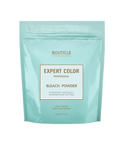 Обесцвечивающая пудра с кератином и кашемиром – BOUTICLE Expert Color Powder Bleach  500 гр