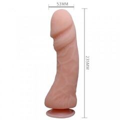 Большой вибратор реалистик на присоске Baile THE BIG PENIS