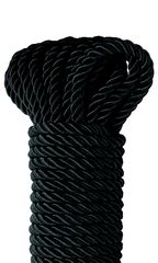 Черная веревка для фиксации Deluxe Silky Rope - 9,75 м. - 