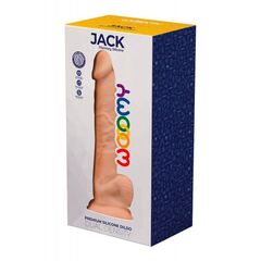 Телесный фаллоимитатор Jack - 23,1 см. - 