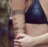 Флеш тату / Flash Tattoo №UJ-6 купить за 200 руб