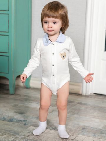 Боди с воротником "Медвежонок"