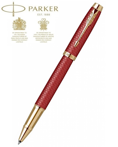 Ручка-роллер Parker IM Premium T318, Red GT (2143647)