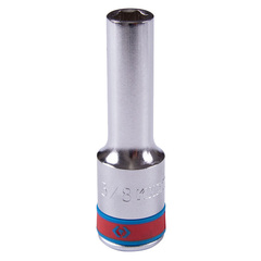 KING TONY (423512S) Головка торцевая глубокая шестигранная 1/2", дюймовая 3/8"
