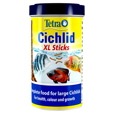 Tetra Cichlid XL Sticks корм для всех видов цихлид, палочки (500 мл)