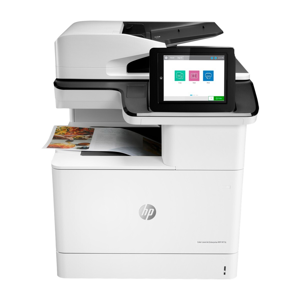 Лазерное МФУ HP Color LaserJet Enterprise MFP M776dn – купить по низкой  цене в Инк-Маркет.ру с доставкой