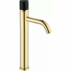 Boheme 122-G-MR-BLACK Смеситель STICK для умыв.выс.GOLD MRAMOR BLACK_Комплект