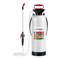 GRINDA TS-10, 10 л, широкая горловина, устойчивое днище, переносной опрыскиватель (8-425119)