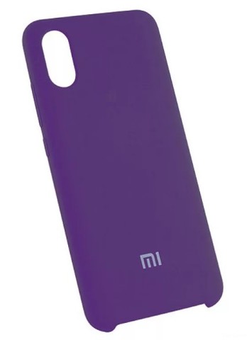 Силиконовый чехол Silicone Cover для Xiaomi Mi 9 SE (Фиолетовый)