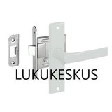 Siseukse lukk AC-45 valge (lukustita)