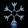 Фигура светодиодная "Снежинка" 120 холодных LED, диаметр 0,56м, IP44