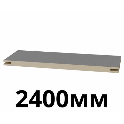 Добор телескопический 220х10х2400мм экошпон Серый